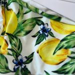 We Wore What  Delilah Bikini Bottom in White Lemons Photo 6