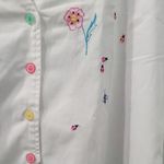 Napa Valley Vintage Colorful Embroidered Vest Size L White Size L Photo 6
