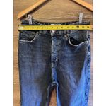 Free People Women Jeans Butterfly Buttons Distressed Hem High Waist Sz 29 Photo 1