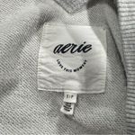 Aerie Cropped Grey V Neck Sweatshirt Women’s Small Photo 2