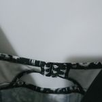 Maxine of Hollywood  M Black White Tankini Swim Top Photo 4