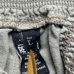 REWASH  Brand Wide Leg Pants Women's‎ Size Large Ruched High Waist Linen Rayon Photo 6