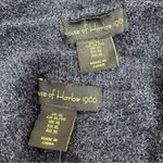 House Of Harlow 1960 Shimmer Sparkle Cardigan Sweater Set Navy Blue XL Chunky Photo 10