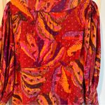 Farm Rio Banana Juice Collared Orange Red & Pink Mini | M Photo 8