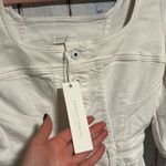 NWT Jonathan Simkhai Standard Poppy Puff Sleeve Denim mini Dress Size 4 Photo 8