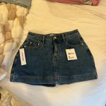 Princess Polly  Gazelle Denim Skort Mid Wash Photo 1