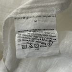 Old Navy Tunic Dress Womens Medium White Flutter Sleeve Square Neck Boho Photo 6