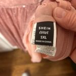 SheIn Pink Sequin Long Sleeve Dress Photo 2
