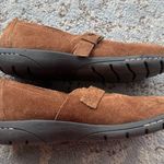 Croft & Barrow Croft & Borrow Leather Suede Maryjane Shoe Brown 8.5 Photo 9