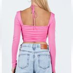 Princess Polly  Galyn Long Sleeve Top Pink Photo 2