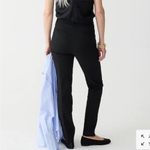 J.Crew High Rise Cameron Dress Pants in Four Way Stretch | Black | 6 Tall Photo 1