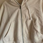 American Eagle  Basic Zipper Jacket Cot Lightweight Cropped Athletic Women Small Photo 1
