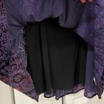 Free People  Velvet Empire Waist Mini Dress (Size S) Photo 5