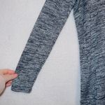 Athleta Heather Gray Long Sleeve Open Back Sweater size medium Photo 1