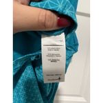 Smartwool Charley Harper  Racerback Women's Tank Medium Blue Geometric 100% Wool Photo 3