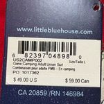 NWT Hatley Little Blue House Christmas Jumpsuit Pajama L One Piece Ugly Sweater Red Size L Photo 5