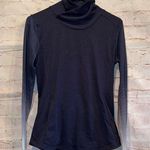 Calia Carrie Underwood Shirt Womens Medium Navy Blue Ombre Mock Turtleneck Photo 0