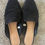 A New Day Black Suede Mules Photo 0