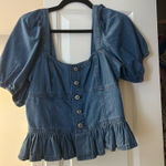 American Eagle  denim top Photo 0