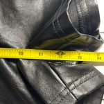 NEW FATE Biker Black FAUX LEATHER Shorts Size MEDIUM Photo 9