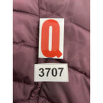 SO Womans  Medium Maroon Puffy Full Zip Vest Photo 7
