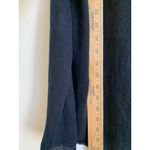 Women’s Sweater Contemporaine Simon Open Front Back Button Down Black Cardigan L Size L Photo 6