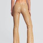 Retrofête Retrofete Julien Sequin Knit Pant in Nude Size Large NWT Photo 1