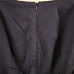 Sarah Jessica Parker Bitten Dress Size 12 Black Sheath Cotton Stretchy EUC Photo 3