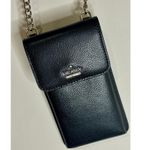 Kate Spade Black Leather Phone Sling Gold Hardware Credit Card Slots EUC!! Photo 1