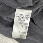 Free People  Polo Tshirt NWT nina oversized womens Gray (medium) boho preppy Photo 6