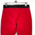 Theory Red Merryn New Recovery Skinny Pants Size 2 Photo 3