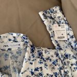 ZARA  Satin Button Front Blouse. Size L  Photo 13