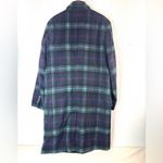 INC  L Full Length Plaid Wool Blend Winter Coat Photo 1