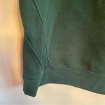 Danskin  Hooded Mixed Rib Cozy 1/2 Zip Women’s XL Dark Green Kangaroo Pocket Photo 6
