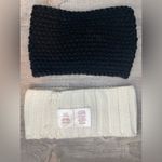 NWOT Women’s Winter Headbands Black Sequins Cream Grey Photo 3