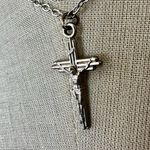 Vintage Italian Crucifix Necklace Photo 2