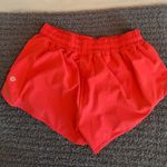 Lululemon Red  Low-Rise Hotty Hot 2.5" Photo 1