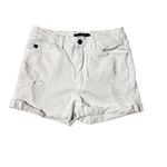 Women’s‎ Kancan Estilo Cropped Shorts size 28/9 White Photo 1