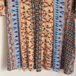 Soft Surroundings Fifi Velvet Embroidered 3/4 Flare Bell Sleeve Tunic Top Photo 3