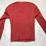 Tommy Bahama Vintage Silk Blend Long Sleeve Ribbed Cardigan Floral Buttons M Photo 6