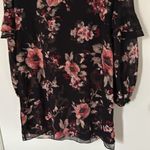 White House | Black Market White House Black Market Floral Chiffon Dress NWT Keyhole Neck Small Photo 7