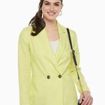 Apt. 9 NWOT  Lime Green / Pale Yellow  Linen Rayon Blend Lime Green Photo 0