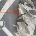 Chloé Silk Crepon Tunic Mini Dress Gray‎ Beige FR40 US 8 Photo 13