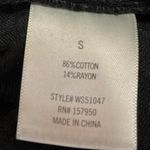 Francesca's NEW Jessie Black Corduroy Jumper Pinafore Mini Overalls Dress S Photo 4