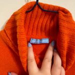 White + Warren 100% Cashmere Color Block Turtleneck Sweater Photo 2