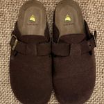 Aloha Island woman’s brown faux suede clogs size 10 Photo 0