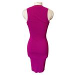 Ripley Rader Magenta Berry Bodycon Rib Tank Midi Dress Size 2/ Small Photo 3