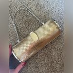 Hype Gold Disco Ball Cylinder Chain Purse Photo 0
