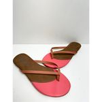 Tkees  Sandals Womens Size 5US Leather Countours Pink Brown Slip On Photo 3