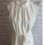 Anne Klein Ann Klein Women’s NWT Crinkled Tiered Belted Summer Party Maxi Dress Size 6 Photo 7